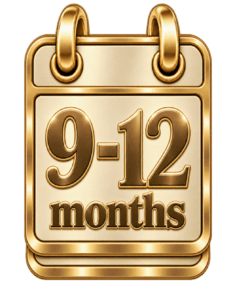 9–12 Months Calendar